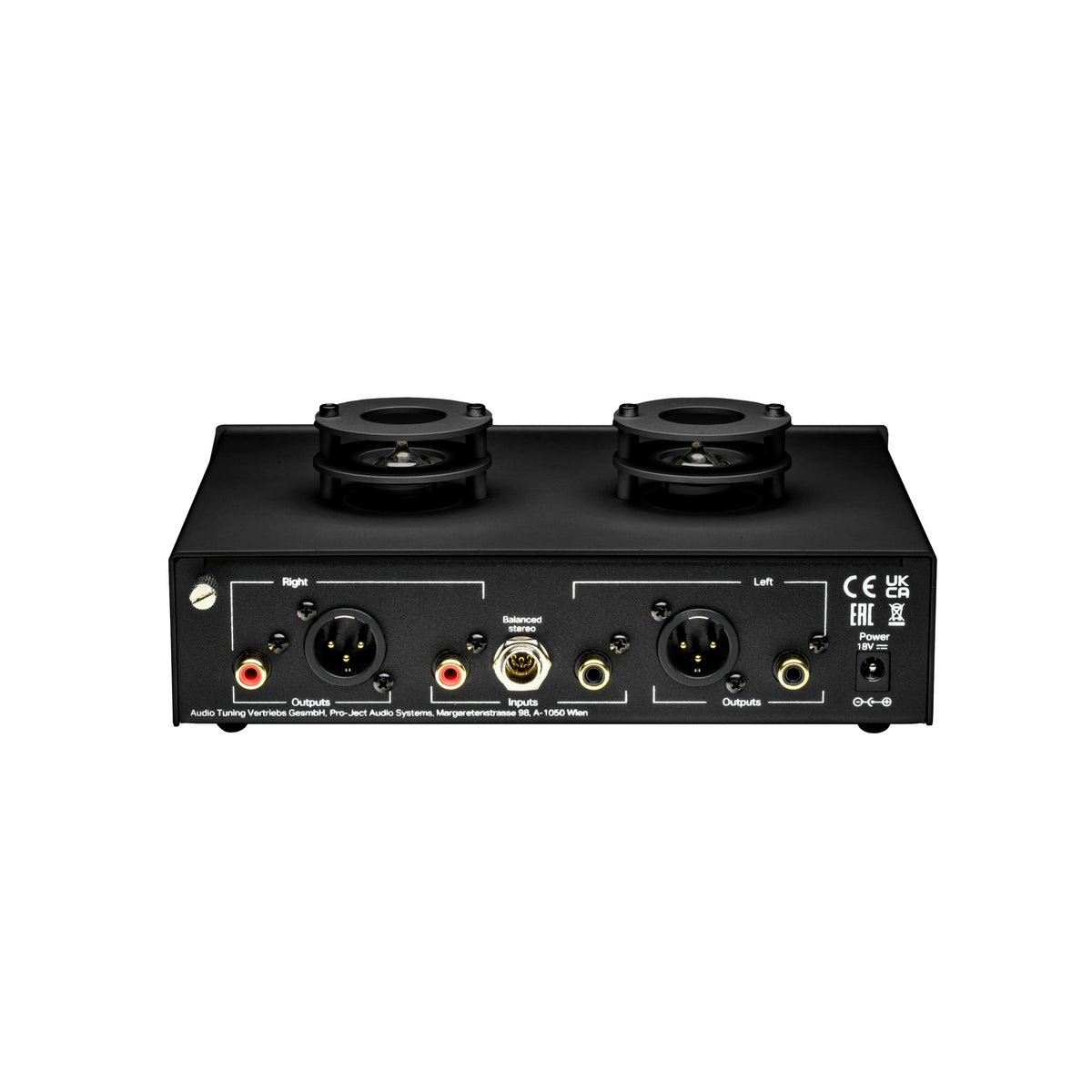 Pro-Ject TUBE BOX S3 B - BLACK UNI — vue 2