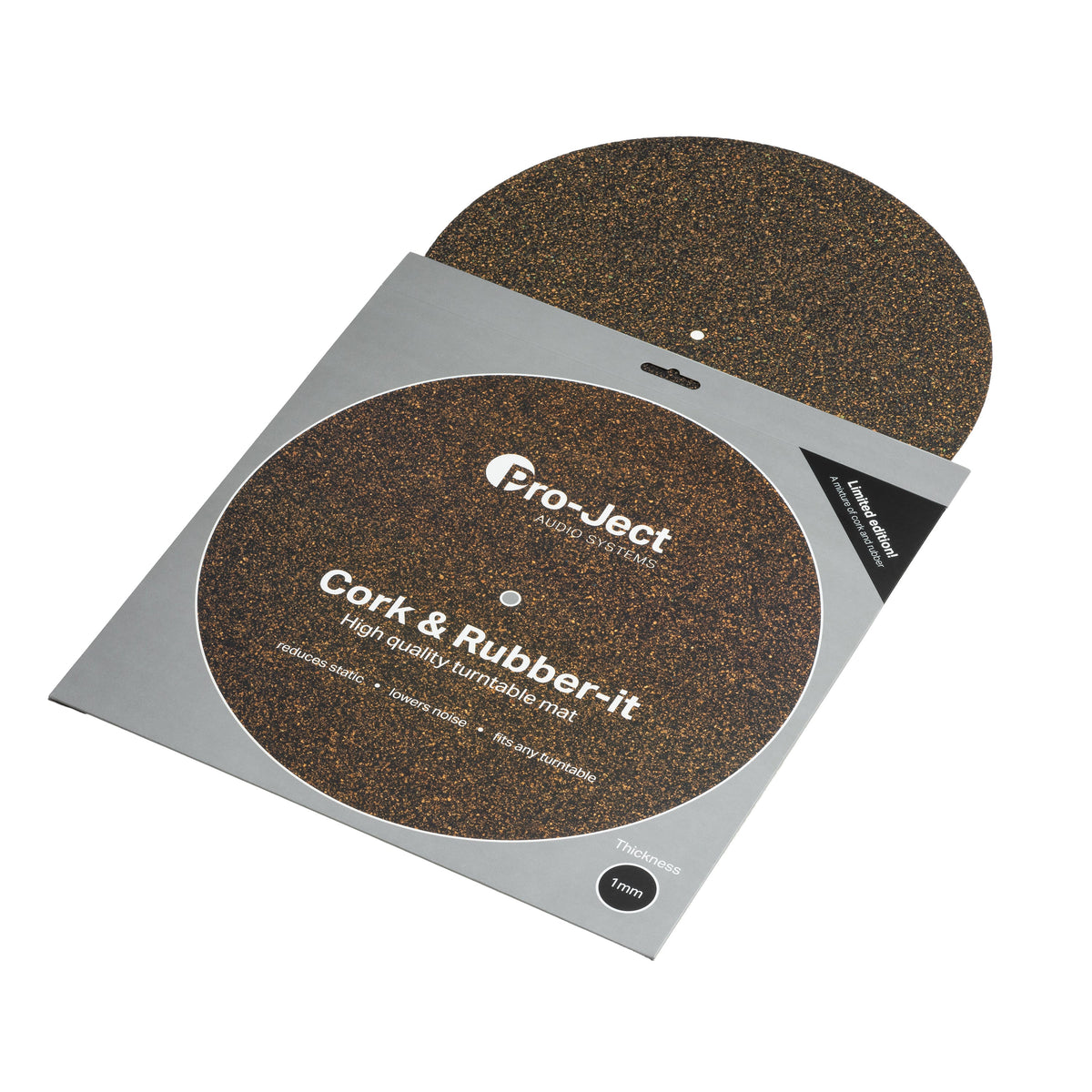 Pro-Ject CORK & RUBBER IT MATT (1MM THICK) — vue 1