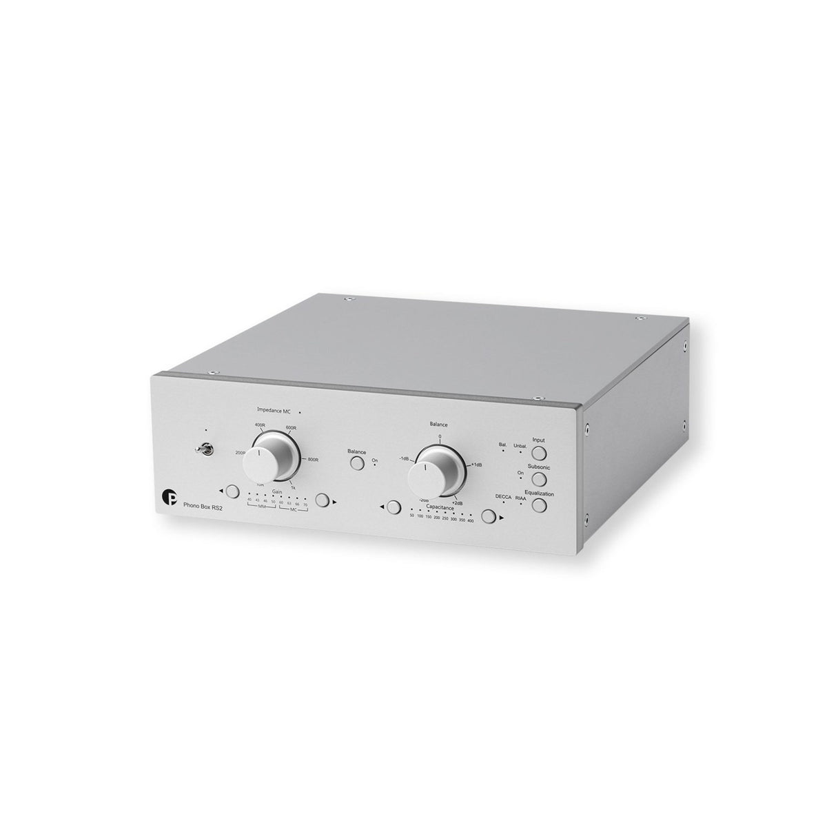 Pro-Ject PHONO BOX RS2 - SILVER — vue 2