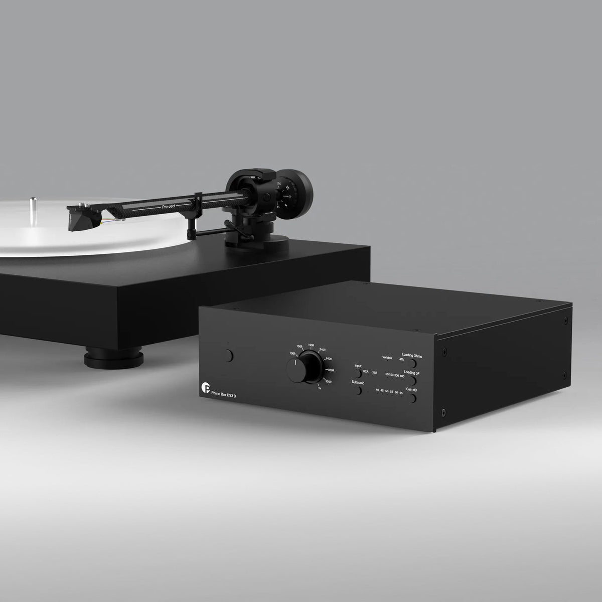 Pro-Ject PHONO BOX DS3-B - BLACK — vue 2