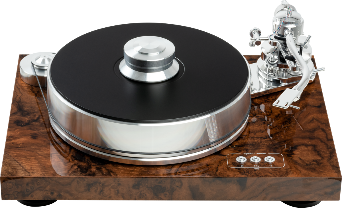 Pro-Ject SIGNATURE 10 (N/C) HIGH GLOSS BURLED WALNUT — vue 2