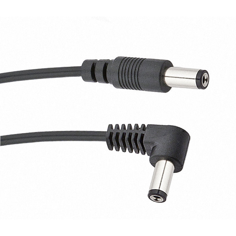 Voodoo Lab Standard Polarity Cable – 2.1mm Right-Angle to Straight - product detail