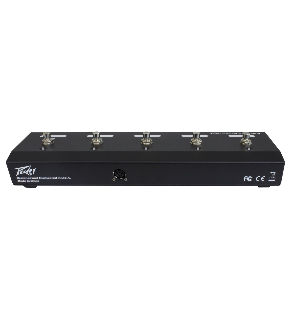 Peavey 5 Button MIDI Footswitch - additional view