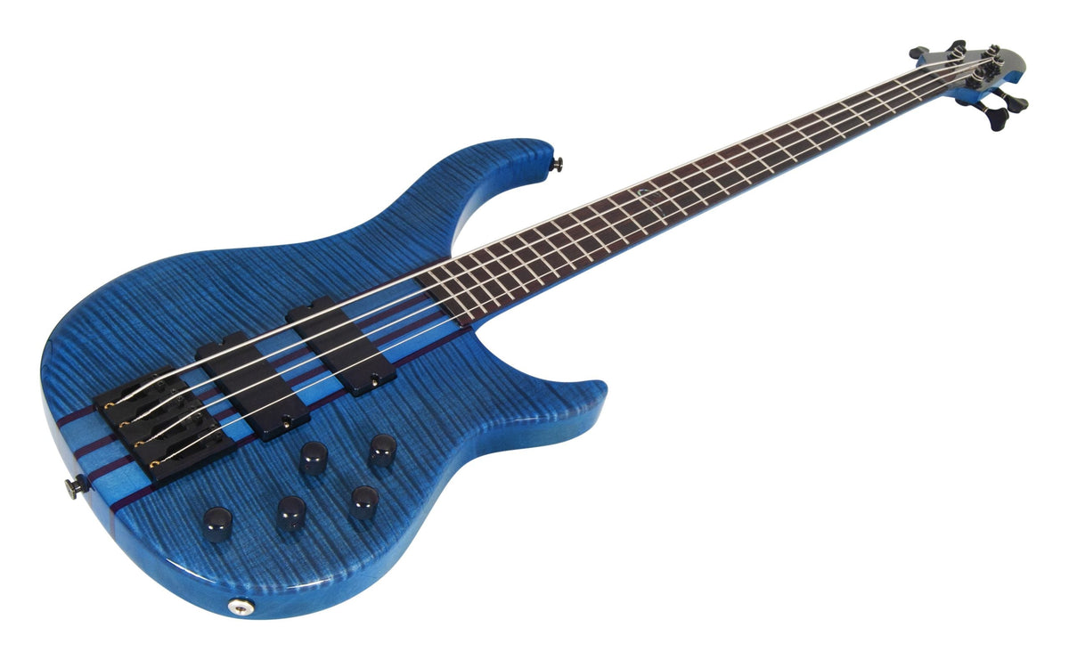 Peavey Cirrus™ 4 Flame Maple Transparent Blue