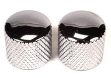 Peavey Dome Guitar Knobs, Chrome