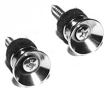 Peavey Guitar Strap Button, Chrome