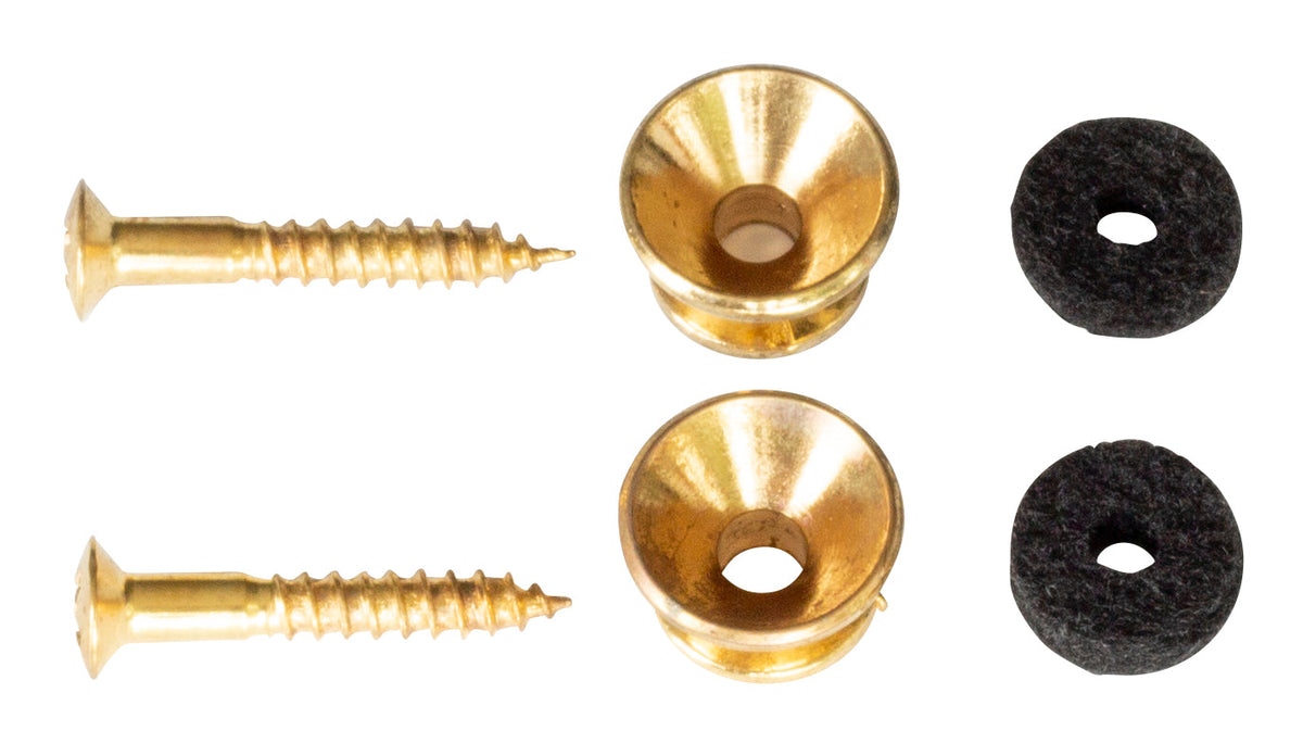 Peavey Guitar Strap Button, Gold