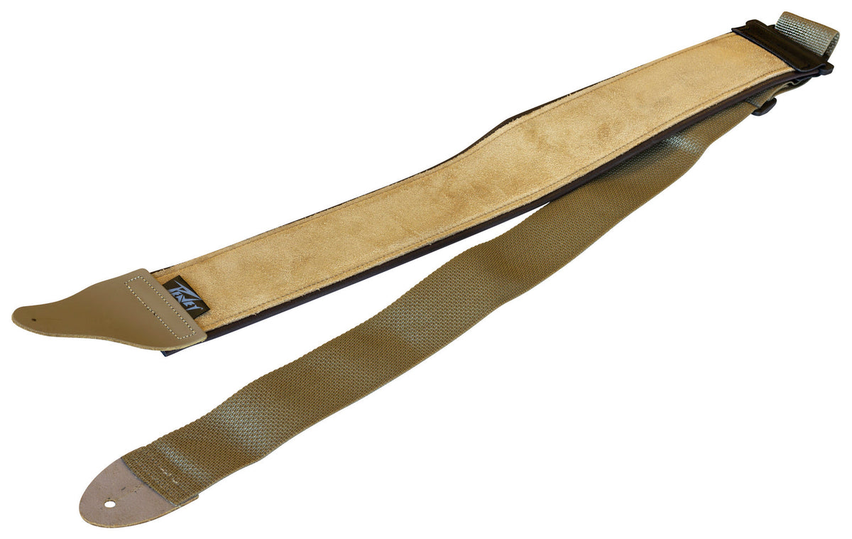 Peavey Suede 3" Guitar Strap - Tan