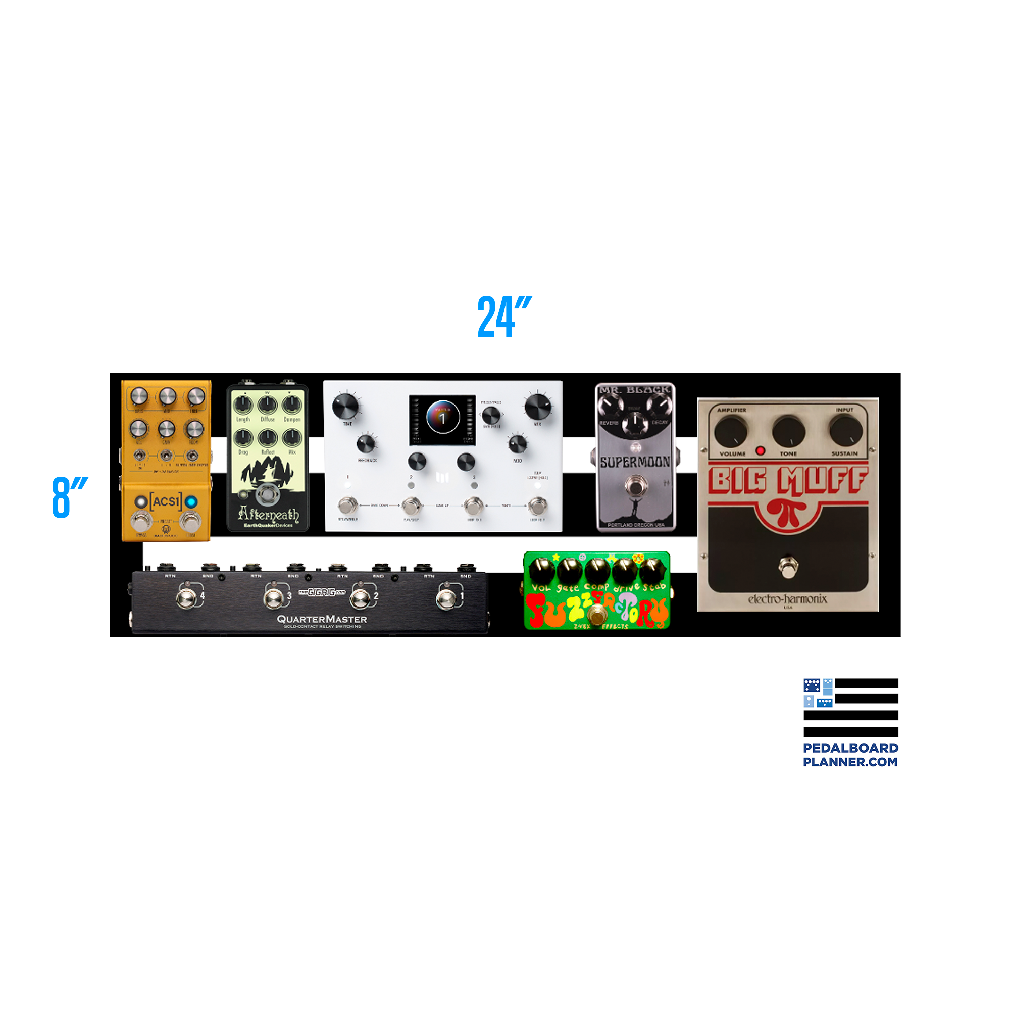 Pedaltrain Metro 24 with Hard Case