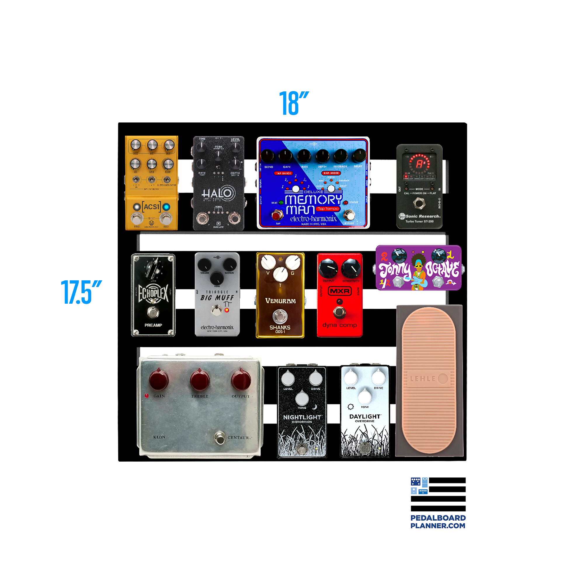 Pedaltrain - XD18 with soft case