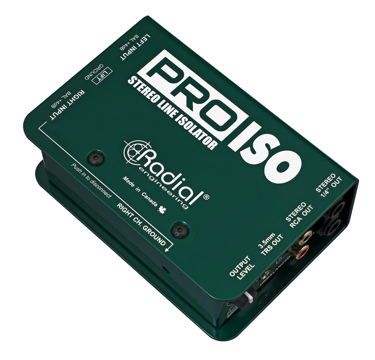 Radial Pro-Iso - +4dB to -10dB Converter - product view 2