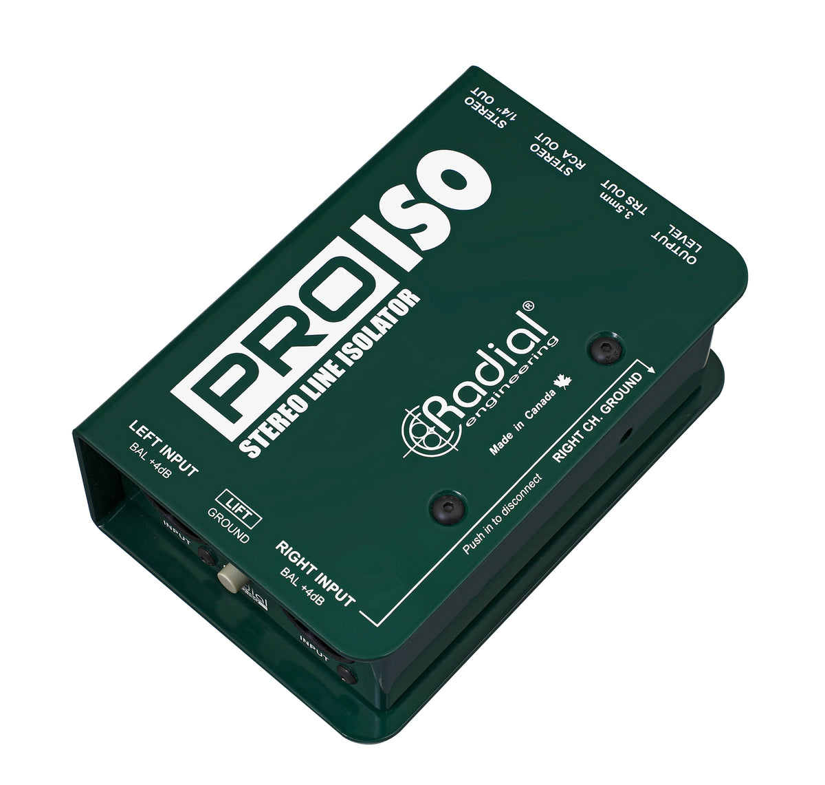 Radial Pro-Iso - +4dB to -10dB Converter - product view 3