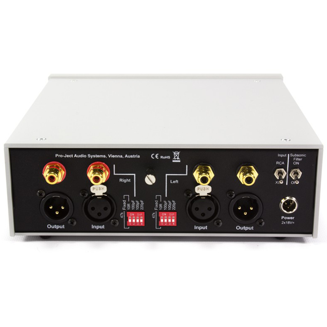 Pro-Ject PHONO BOX RS - SILVER — vue 2