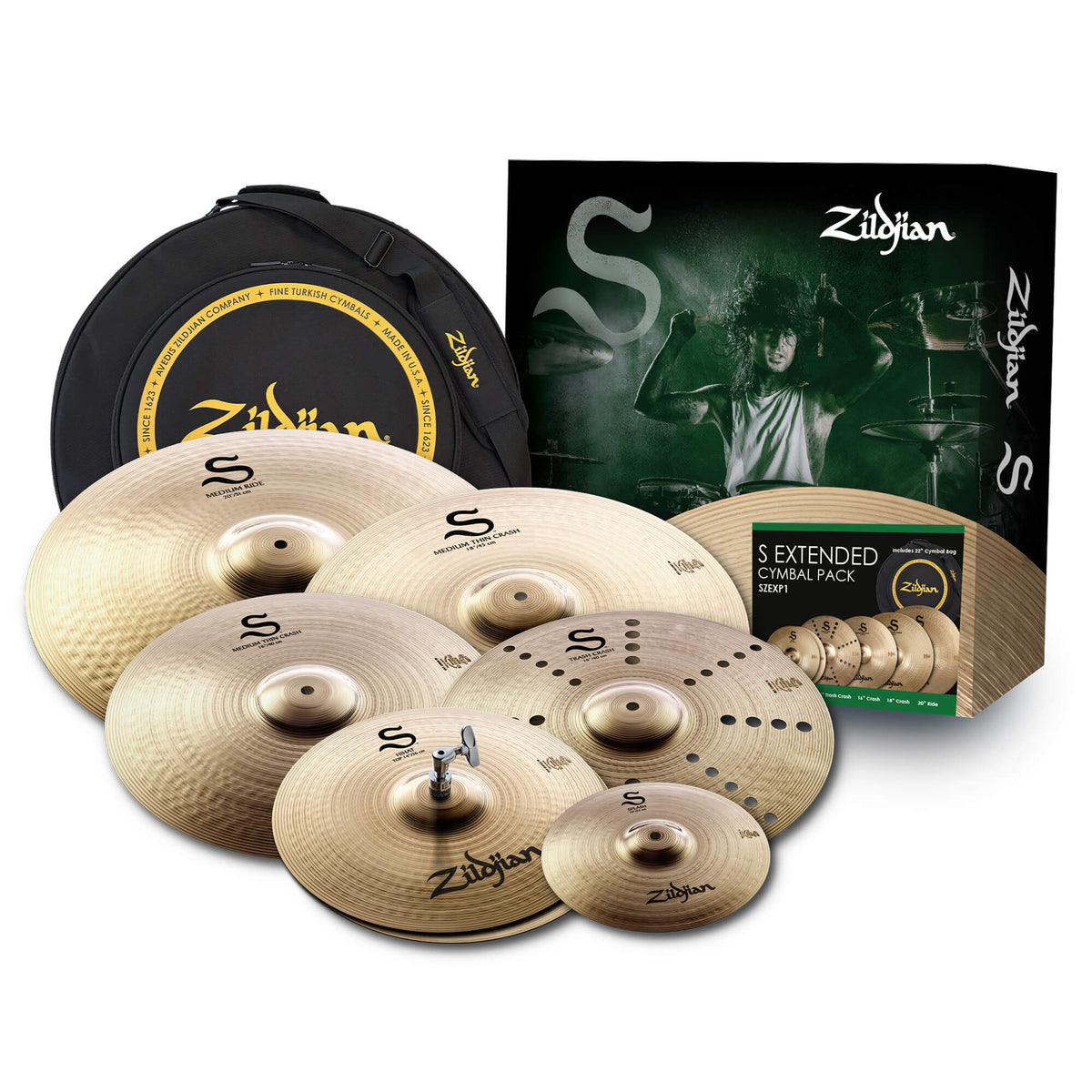 Zildjian S Extended Cymbal Pack