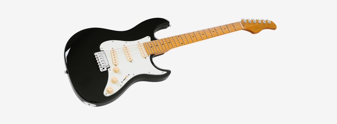 S5 Electric Guitar, Black