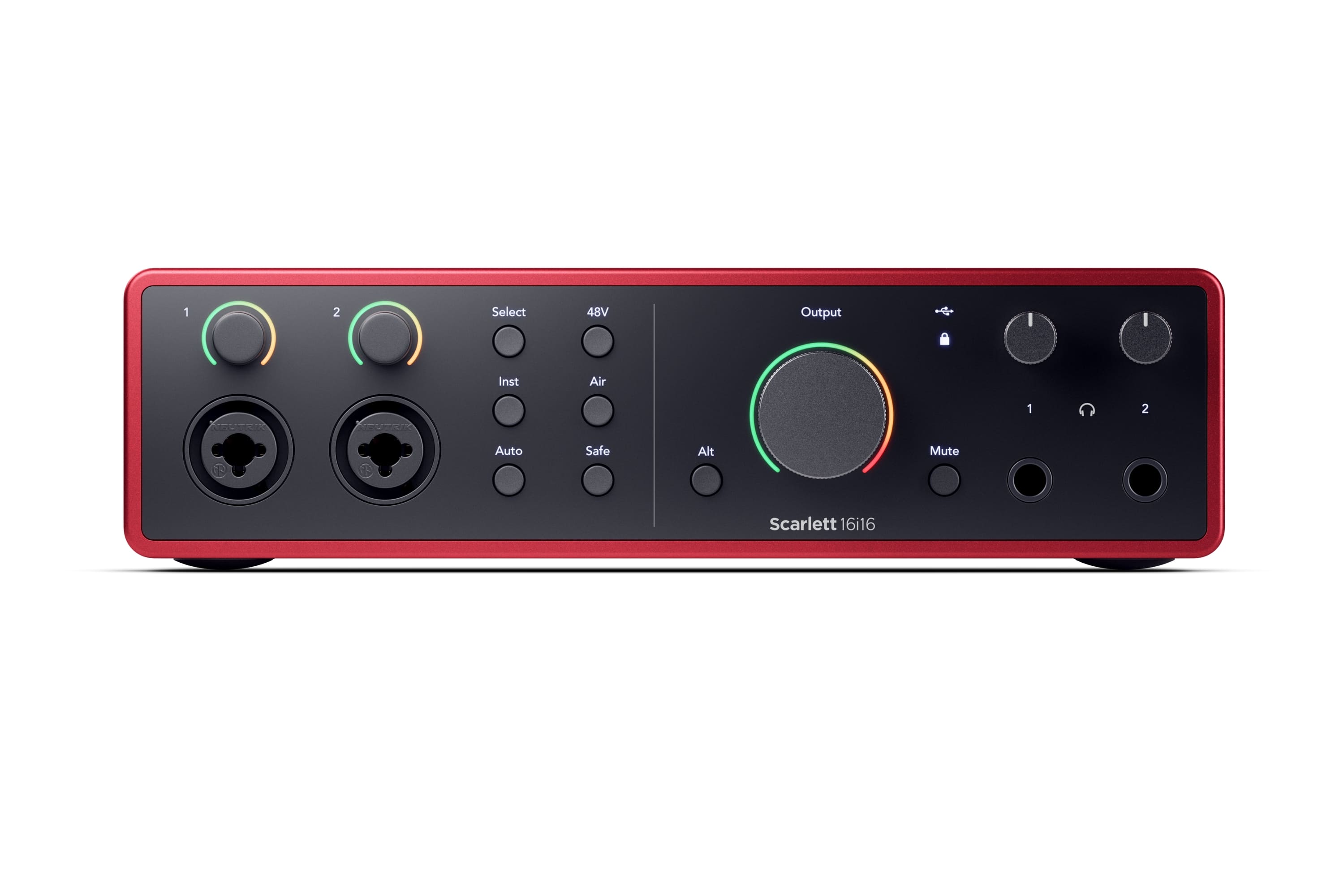 Focusrite - 16-In, 16-Out USB Audio Interface With Two 4Th Gen Scarlett Mic Preamps