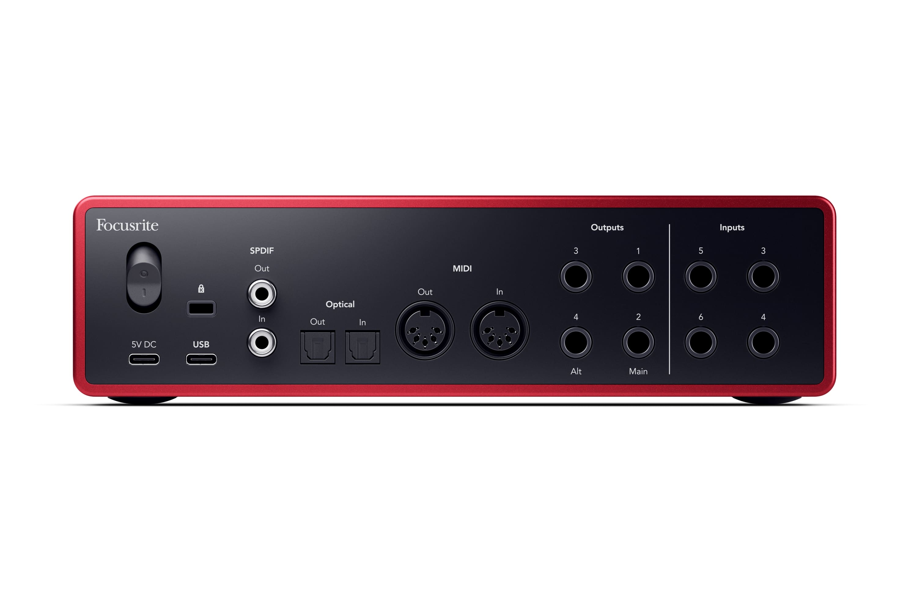 Focusrite - 16-In, 16-Out USB Audio Interface With Two 4Th Gen Scarlett Mic Preamps