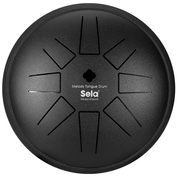 Sela Percussion - 6" Melody Tongue Drum C Major, Black