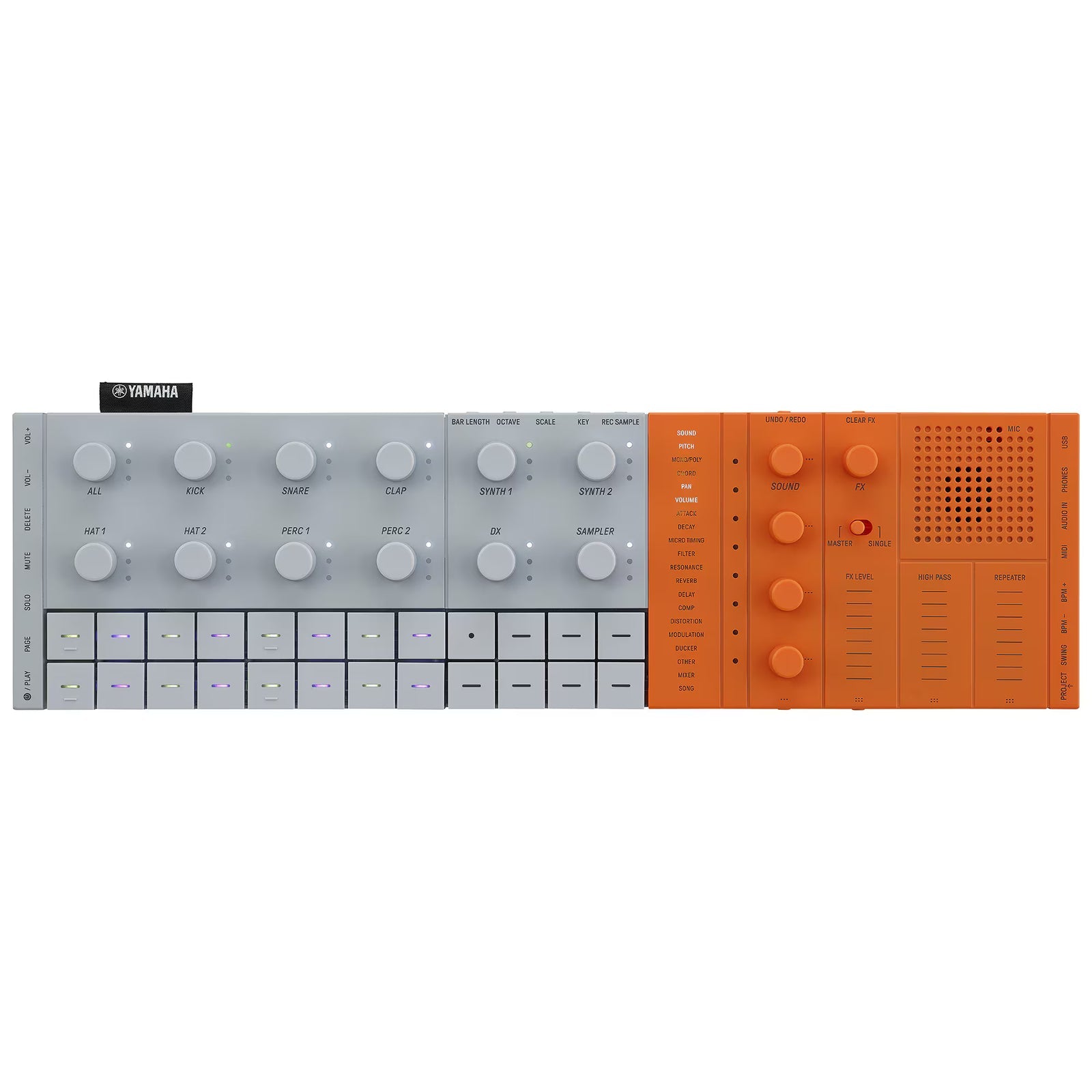 Yamaha SEQTRAK OR Music Creation Station (Orange)