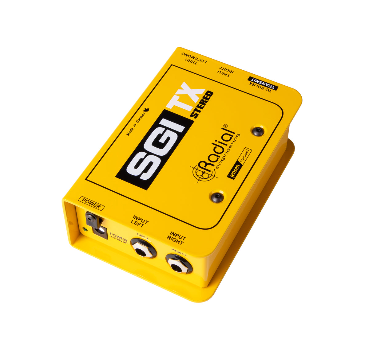 Radial SGI Stereo - TX - Stereo Instrument Line Driver - product view 2