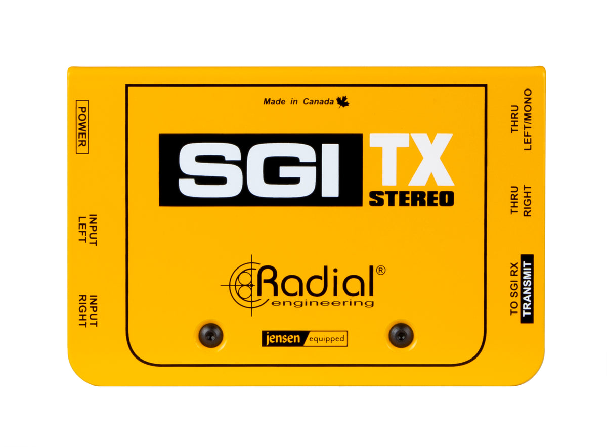 Radial SGI Stereo (Set) - Stereo Instrument Line Driver - product view 3