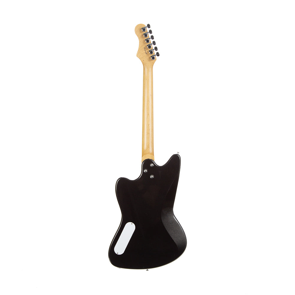 Harmony Silhouette Electric Guitar with Bigsby/Case - Space Black - product image 3