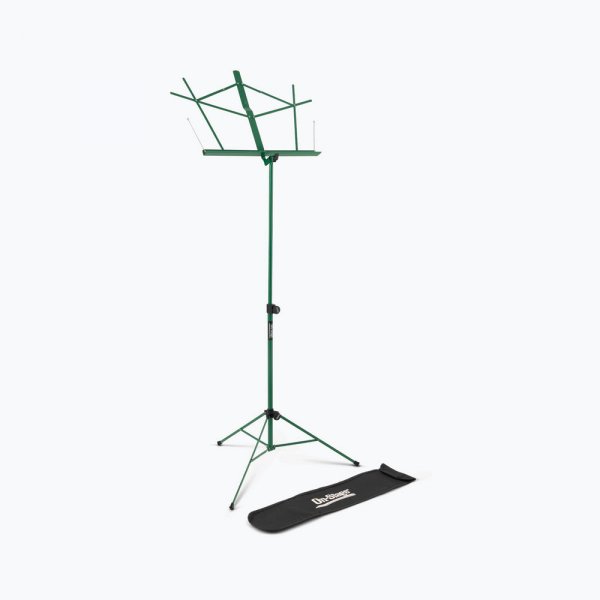 On-Stage SM7122GRB - Compact Sheet Music Stand with Bag, Green