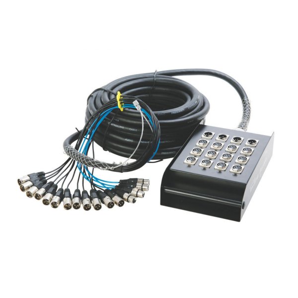 On-Stage SNK124100V2 - 100' 12-Channel / 4-Return Stage Snake
