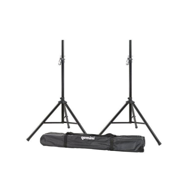 2 Tripod Speaker Stands With Carry Bag
