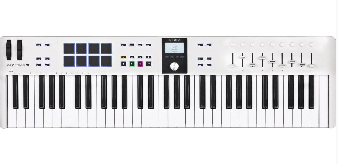 Arturia - KeyLab Essential 61 MK3, white