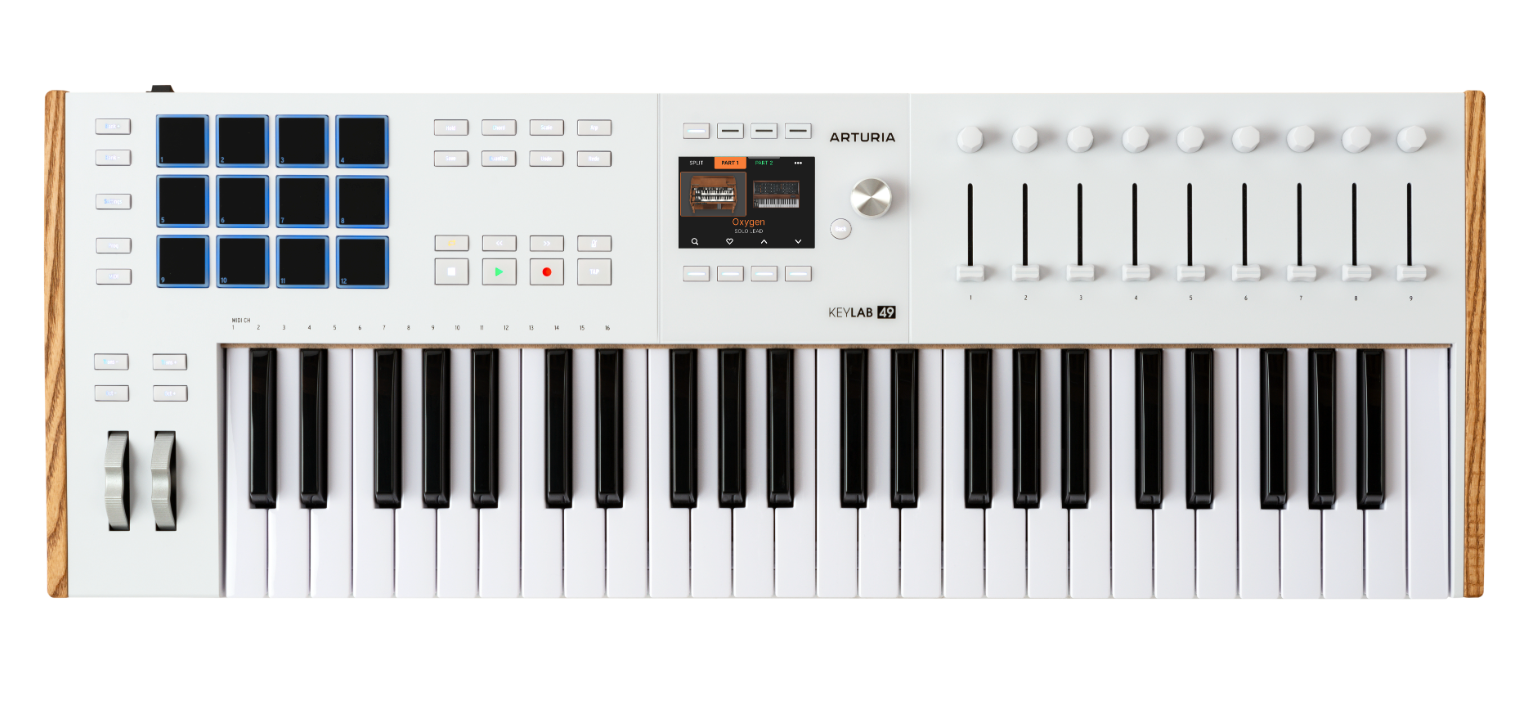 Arturia - Keylab Mk3 49 Universal MIDI controller - White