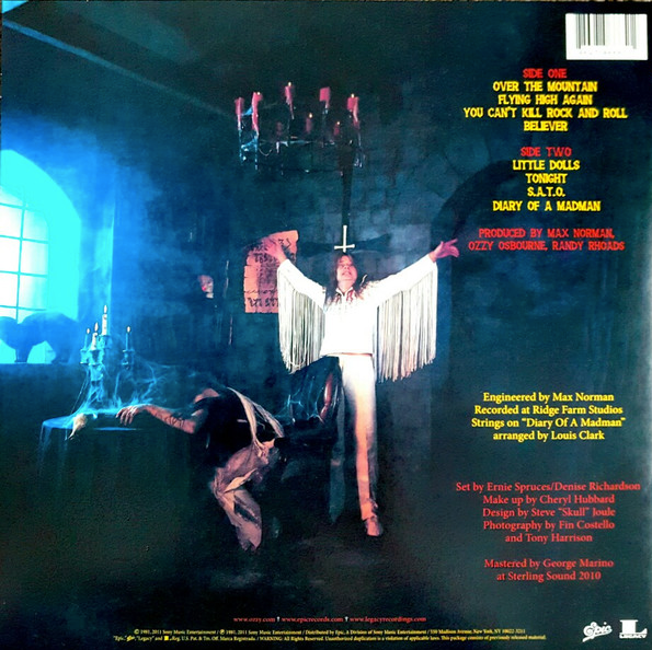 Osborne, Ozzy - Diary of a Madman (30th ann.) LP