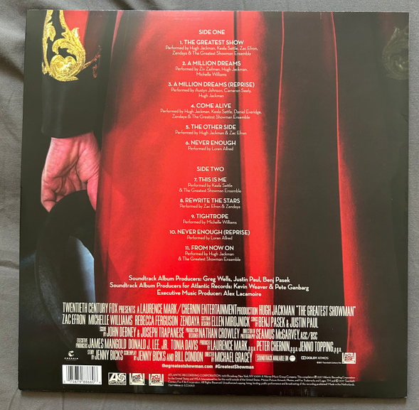 soundtrack - The Greatest Showman LP