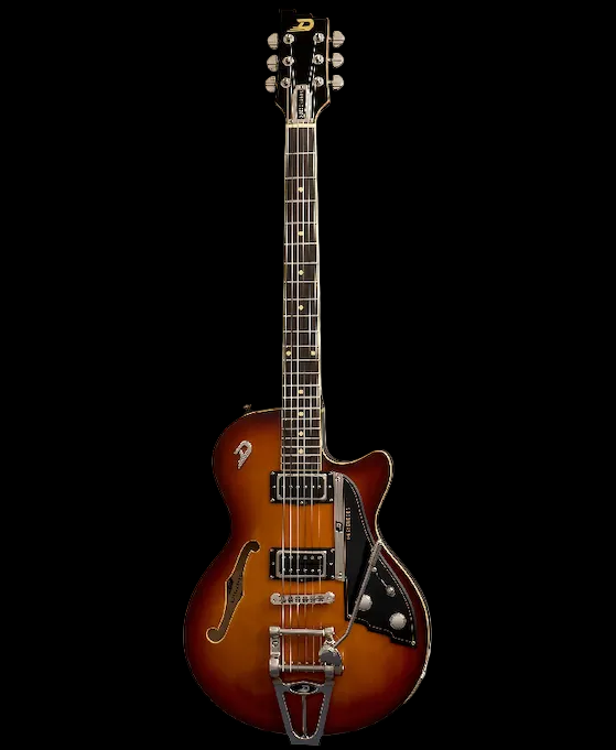 Duesenberg Starplayer TV Electric Guitar - Tobacco Burst – full-length front view