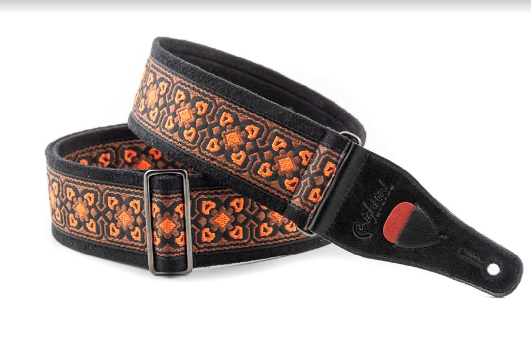 RightOn Straps - GLASTONBURY II Black