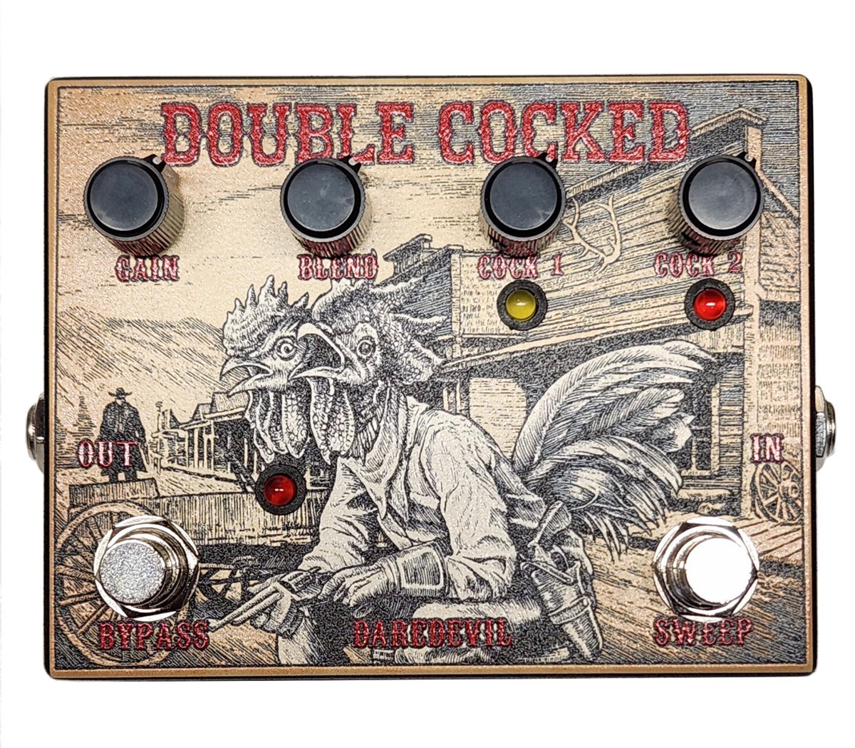 Daredevil Pedals Double Cocked - Matt Pike custom edition