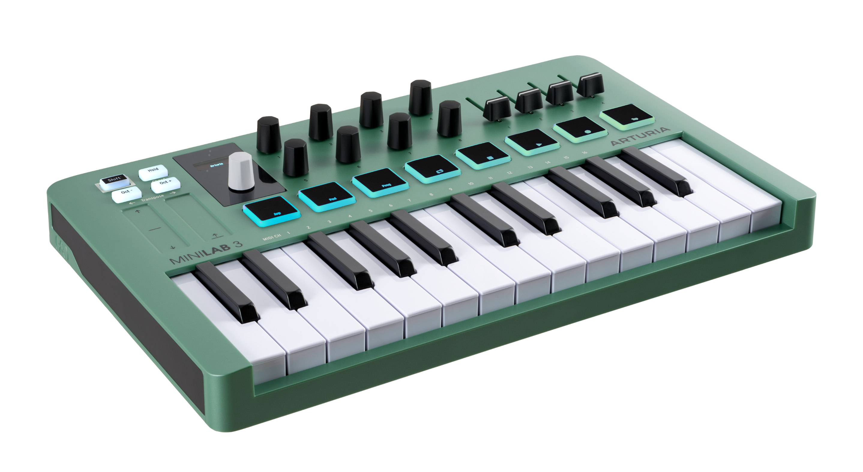 Arturia - LTD Compact MIDI keyboard & pad controller, Mint Green