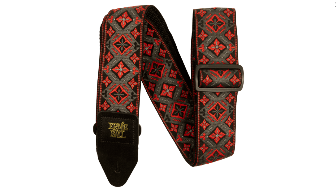 Ernie Ball - Red King Jacquard Strap