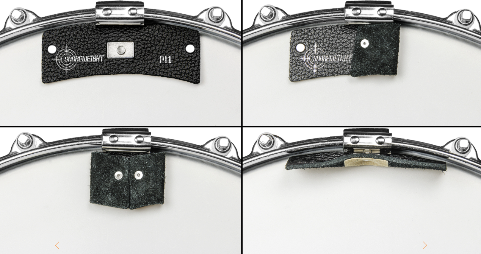 Snareweight - M1b Drum Dampener - Black