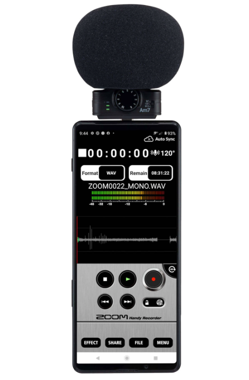 Zoom - Am7 Mid-Side Stereo Microphone for Android Devices