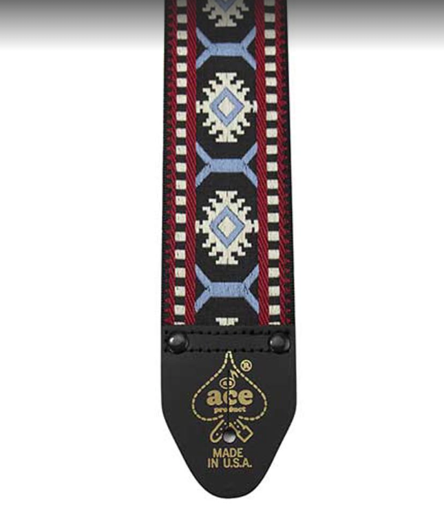 ACE Straps - Ace "Snowflake" -  2" Vintage Reissue Strap