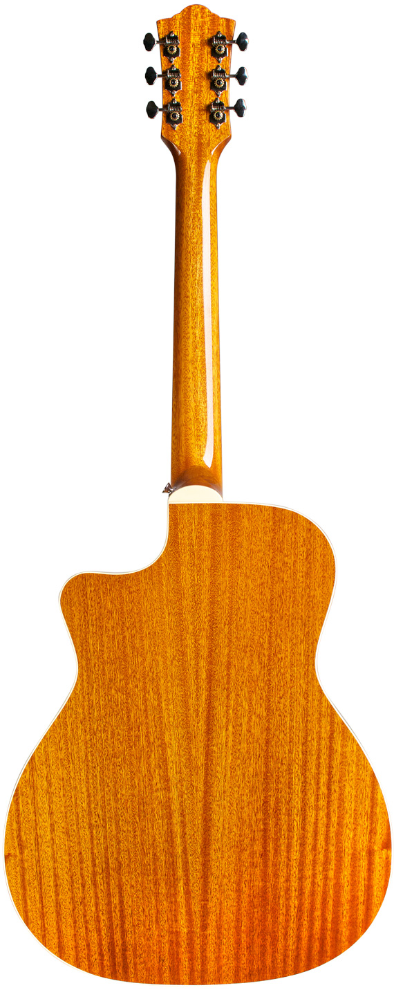 Guild WESTERLY OM-140CE - Orchestra Cutaway Acoustic-Electric Guitar - Natural Gloss