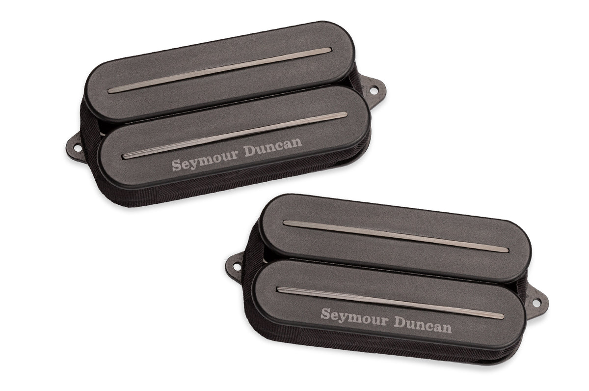 Seymour Duncan Nazgûl / Sentient Rails 6-String Pickup Set - Black Rails
