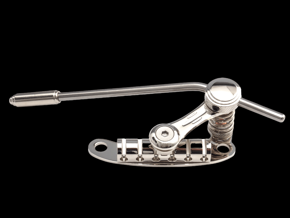 Duesenberg Les Trem II Tremolo System for Guitars - Nickel – top view