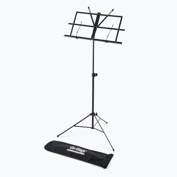 On-Stage SM7033BB - Sheet Music Stand with Removable Square Bookplate