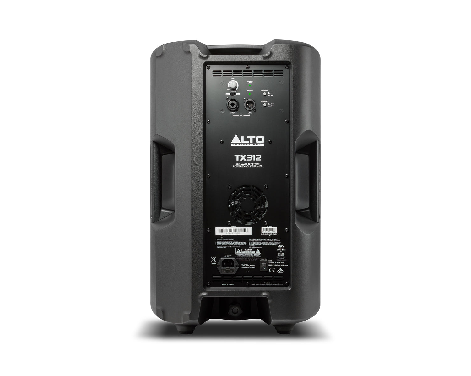 Alto - TX312 700-WATT 12-INCH 2-WAY POWERED LOUDSPEAKER