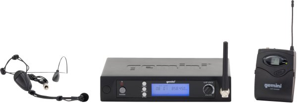Gemini - Single Channel Wireless Headset Lavalier Microphone System
