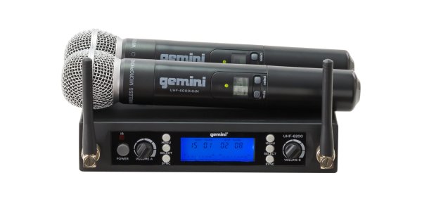 Gemini - Dual Channel Wireless Handheld Microphone System
