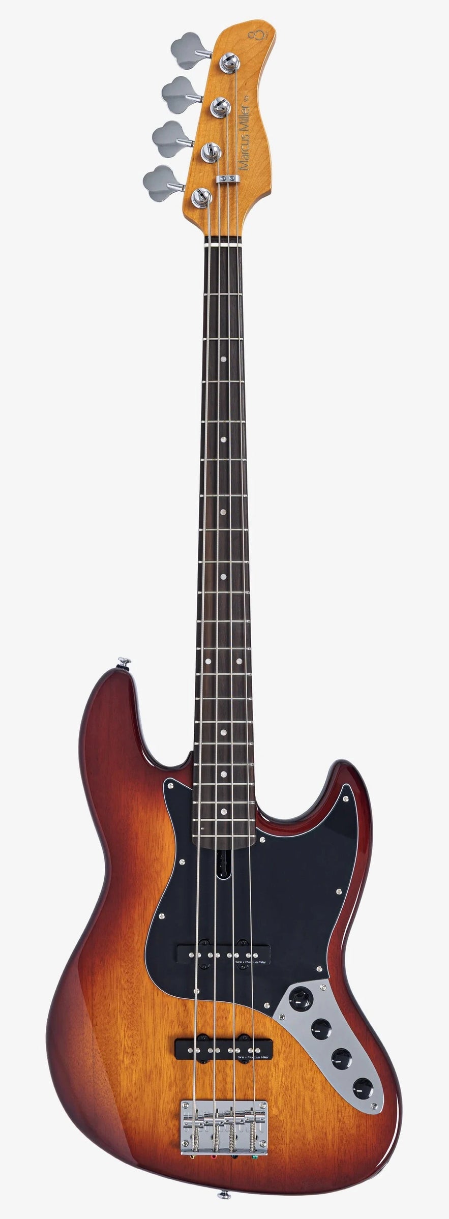 Sire Marcus Miller 4-String Left-Handed New Gen Electric Bass - Tobacco Sunburst