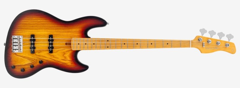 Sire - Marcus Miller V6 4-String Electric Bass, 3 Tone Sunburst